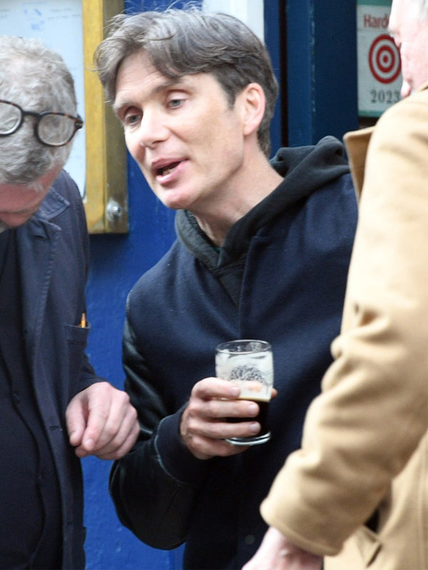 Cillian Murphy Bomber Varsity Jacket Free Shipping UK USA Canada
