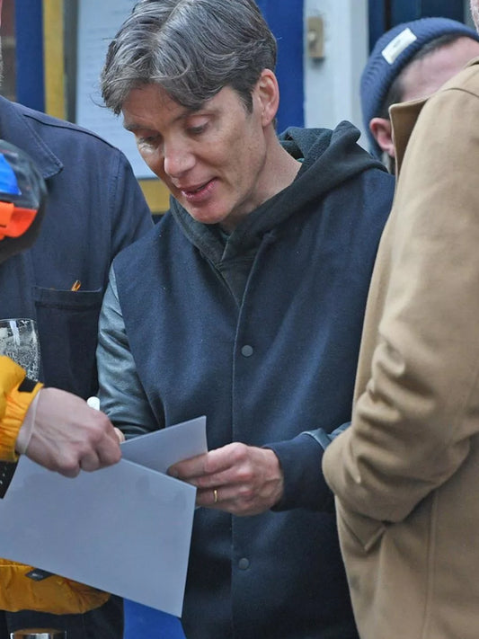 Cillian Murphy Bomber Varsity Jacket