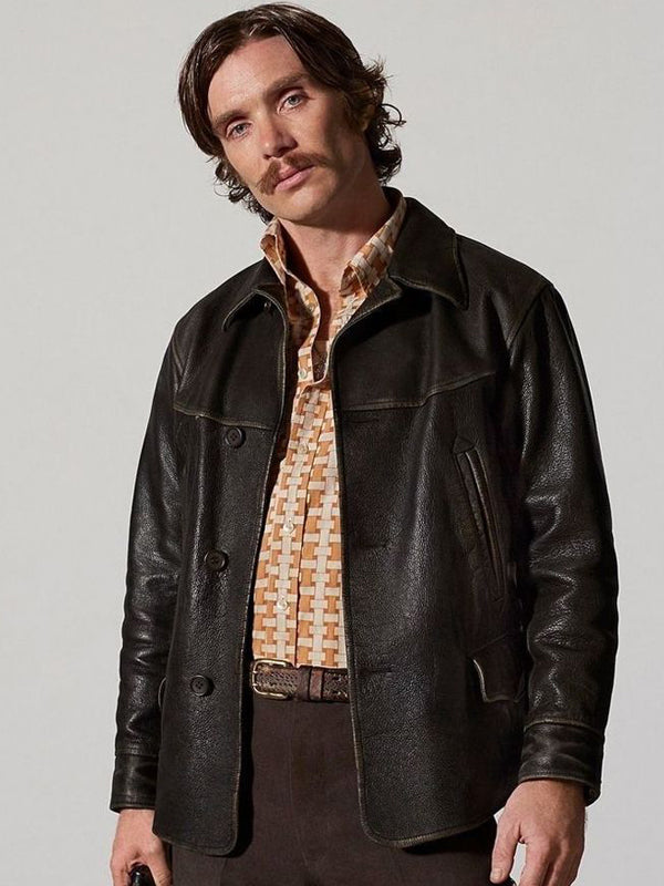 Cillian Murphy Free Fire Leather Jacket