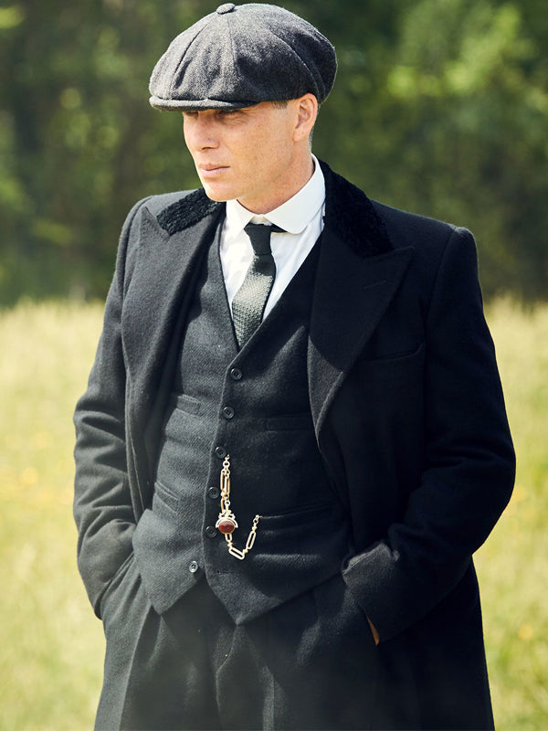 Cillian Murphy Peaky Blinders Tommy Shelby Wool Coat on Sale