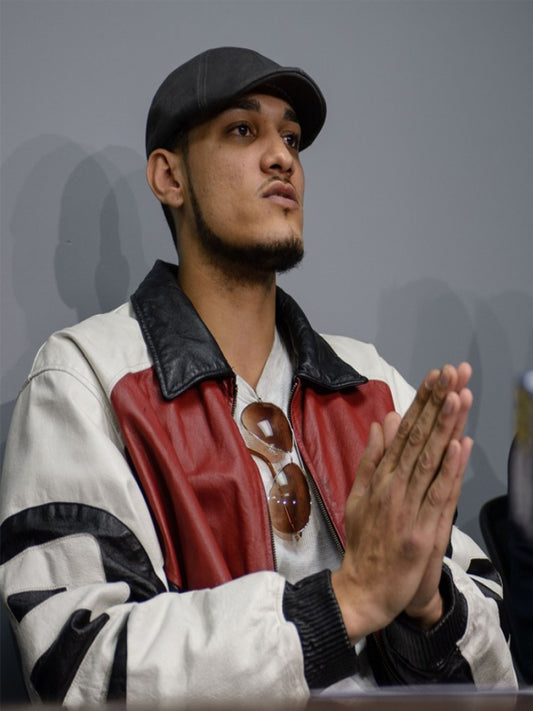 Danay Howard 8 Ball Pool Bomber Leather Jacket Black Friday Sale