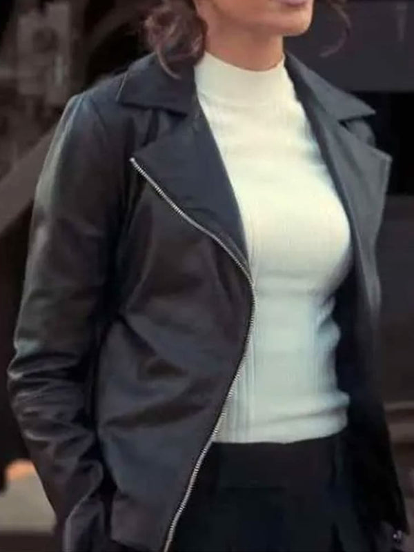 Fool Me Once Michelle Keegan Black Leather Jacket Shop now