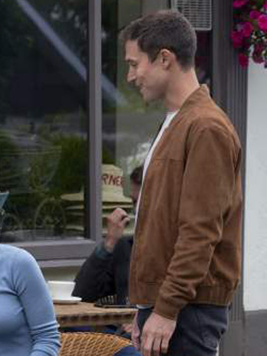 Forever In My Heart Charlie Jack Turner Brown Suede Jacket Shop now