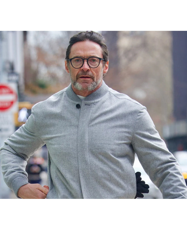 Hugh Jackman Vintage Wool Gray Jacket Shop now