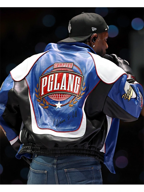 Kendrick Lamar Super Bowl Gloria Jacket Free Shipping Worldwide