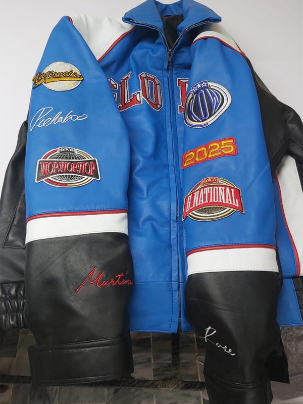 Kendrick Lamar Super Bowl Gloria Jacket celeb outfit