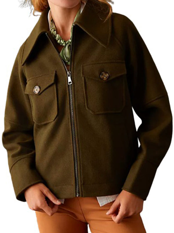 Kylie Bunbury Big Sky Green Wool Jacket Celebrity Outfits