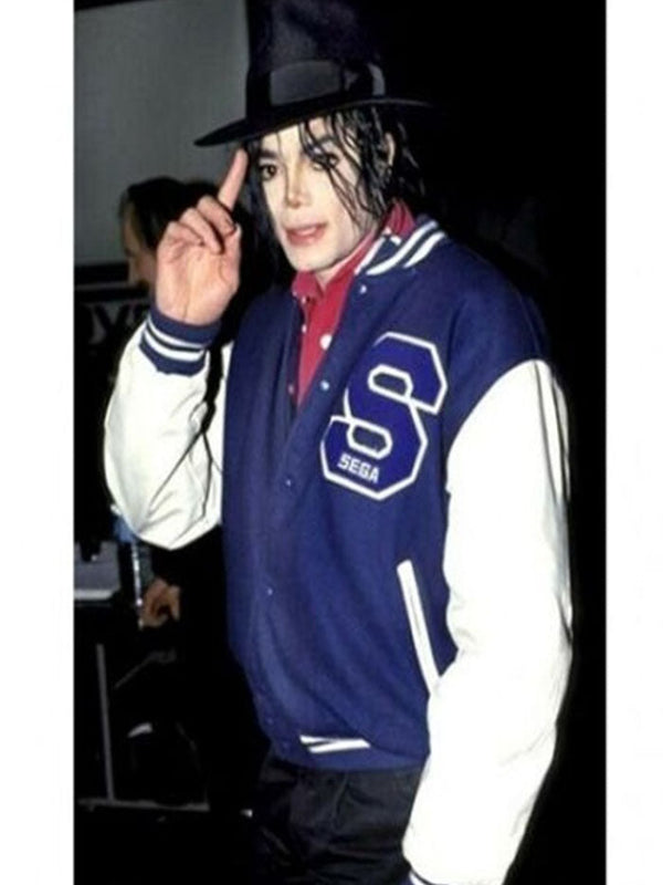 Michael Jackson Sega Varsity Wool Jacket
