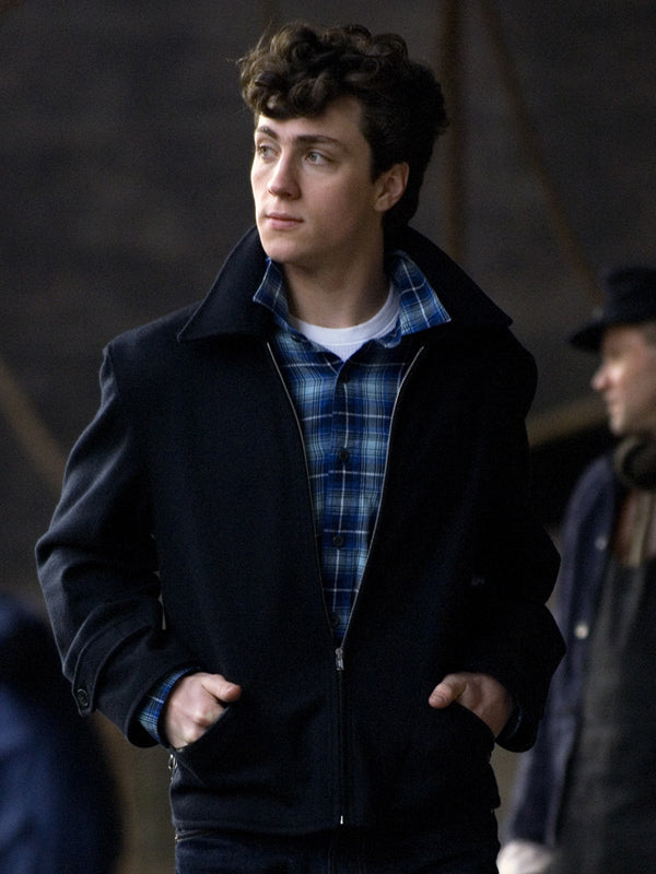 Nowhere Boy Aaron Taylor Black Wool Jacket Sale