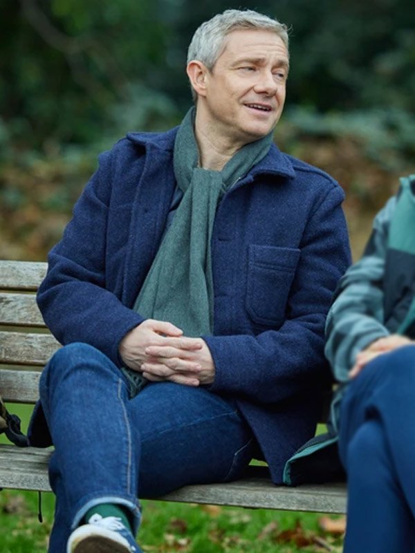Paul Worsley Breeders S02 Blue Wool Jacket Black Friday Sale