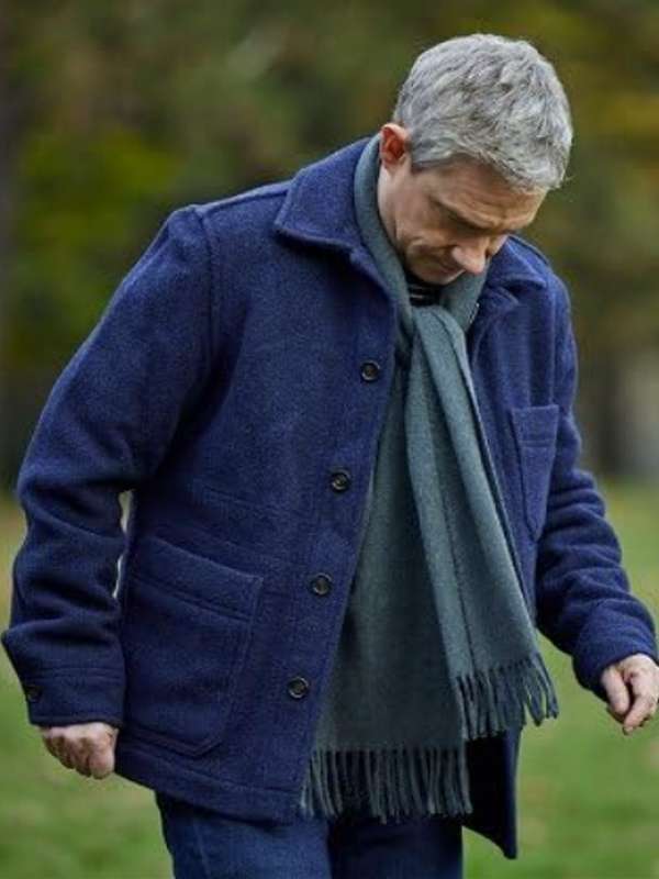 Paul Worsley Breeders S02 Blue Wool Jacket