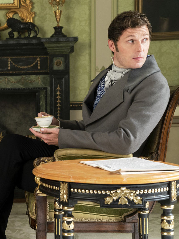 Rupert Young Bridgerton Season 2 Wool Tailcoat Shop now