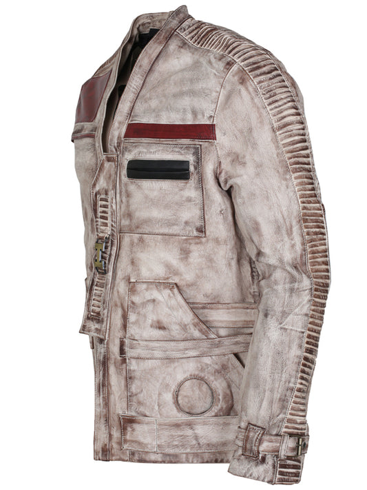 Star Wars The Force Awaken Finn Leather Jacket Sale