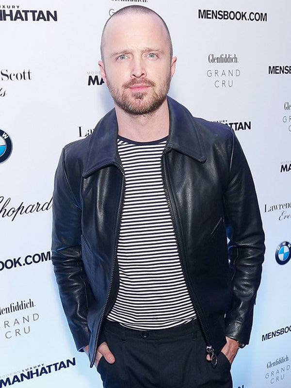 The Breaking Bad Aaron Paul Classic Leather Jacket