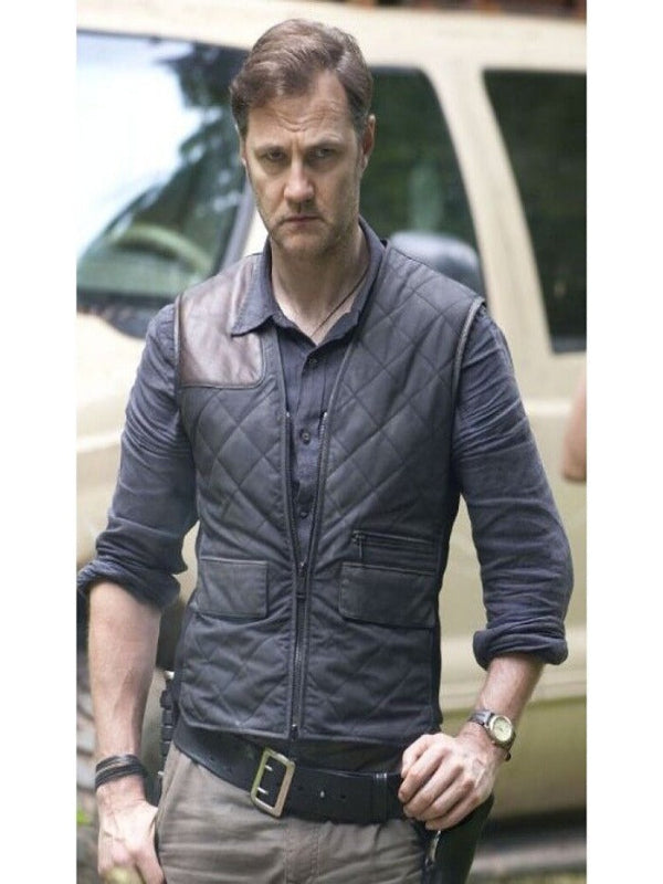 The Walking Dead Governor Quilted Cotton Vest