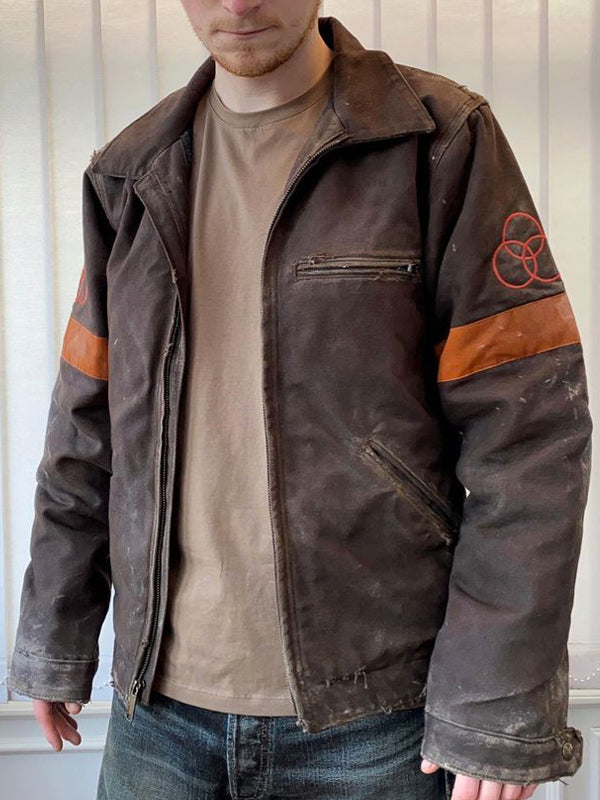 The Walking Dead Rick Grimes Brown Cotton Jacket Shop now