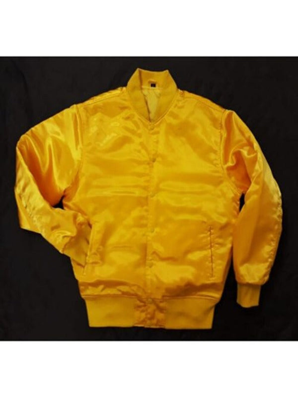 The Warriors Electric Eliminators Satin Yellow Jacket Costume Gifts For Him