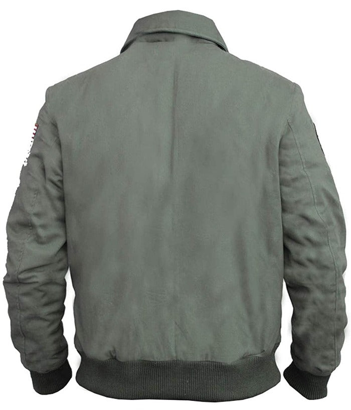 Tom Cruise Top Gun Maverick Flight Bomber Cotton Jacket Celebrity Outfit