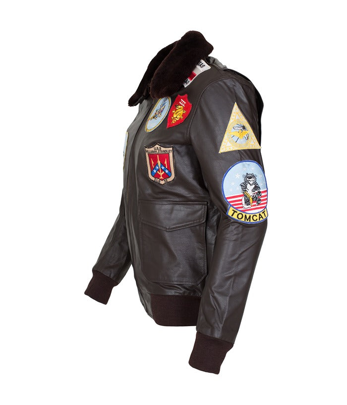 Tom Gun B3 Bomber Aviator Maverick Tom Cruise Leather Jacket Winter Sale