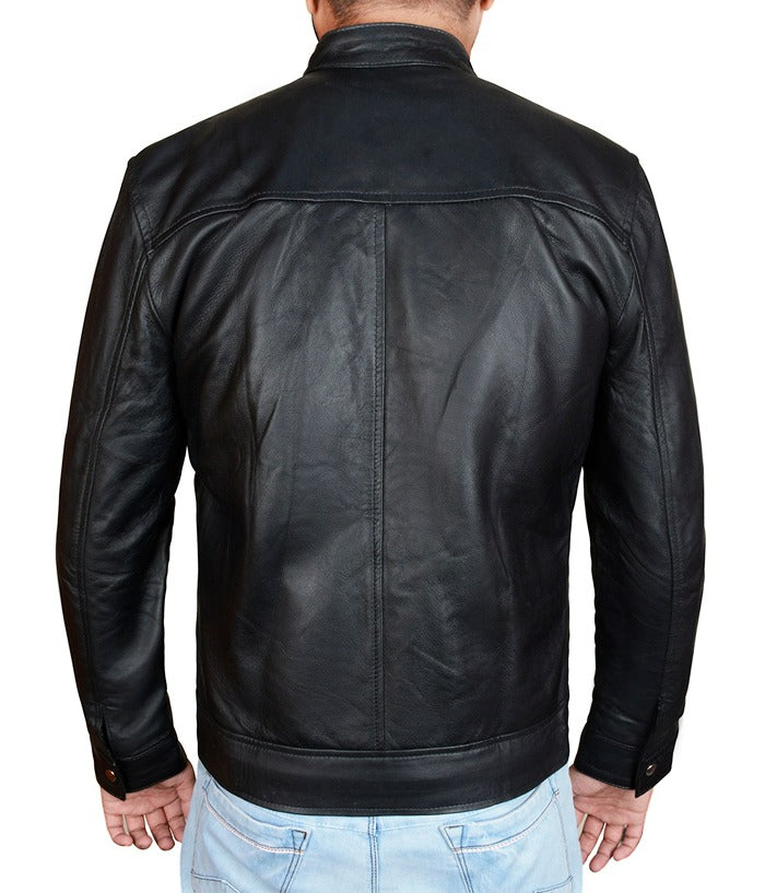 Tom Hardy Eddie Brock Venom Leather Jacket Celebrity Style Sale