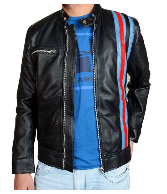 Tom Hardy Eddie Brock Venom Leather Jacket herren lederjacke