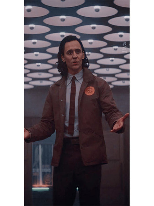 Tom Hiddleston Loki Variant TVA Cotton Jacket Black Friday Sale