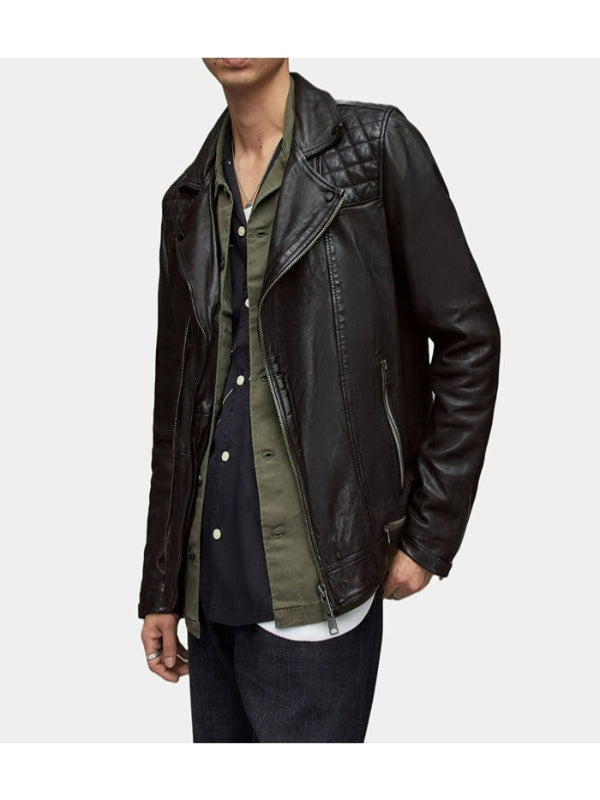 Tony Padilla 13 Reasons Why Black Leather Jacket veste en cuir