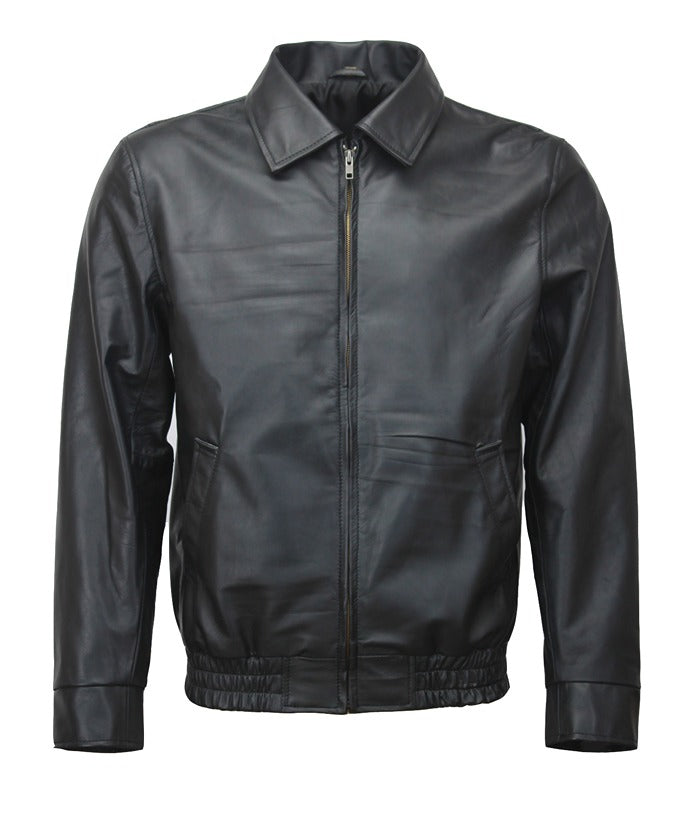Tony Soprano The Sopranos Black Leather Jacket Free Shipping USA Australia Canada