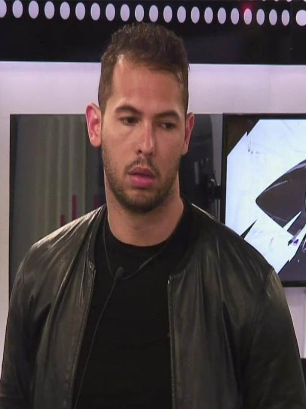 Top G Andrew Tate Cobra Leather Jacket Hot Sale
