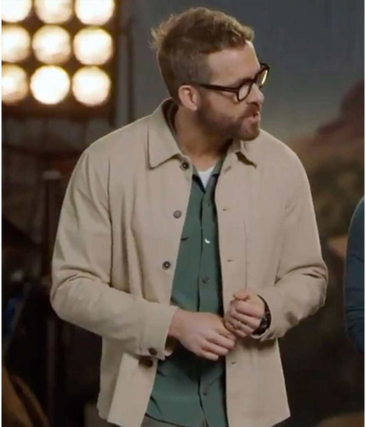 Welcome to Wrexham Ryan Reynolds Cotton Jacket Buy now