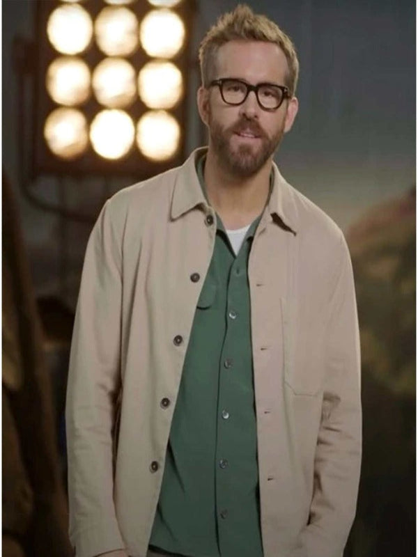 Welcome to Wrexham Ryan Reynolds Cotton Jacket