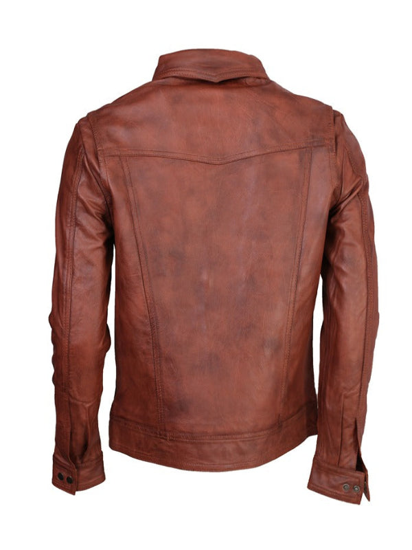 X Men Days of Future Past Wolverine Hugh Jackman Leather Jacket Free Shipping UK USA Australia