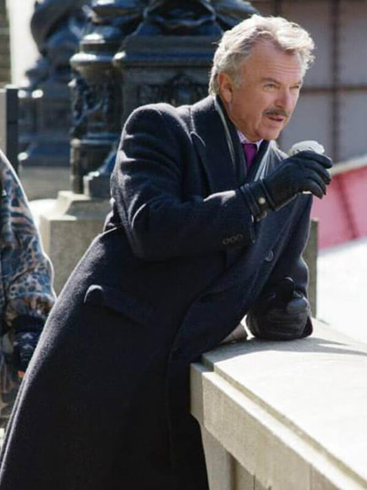 A Long Way Down 2014 Sam Neill Trench Coat