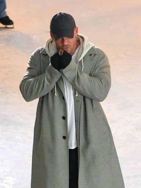 Alan Ritchson The Man with the Bag 2026 Wool Coat
