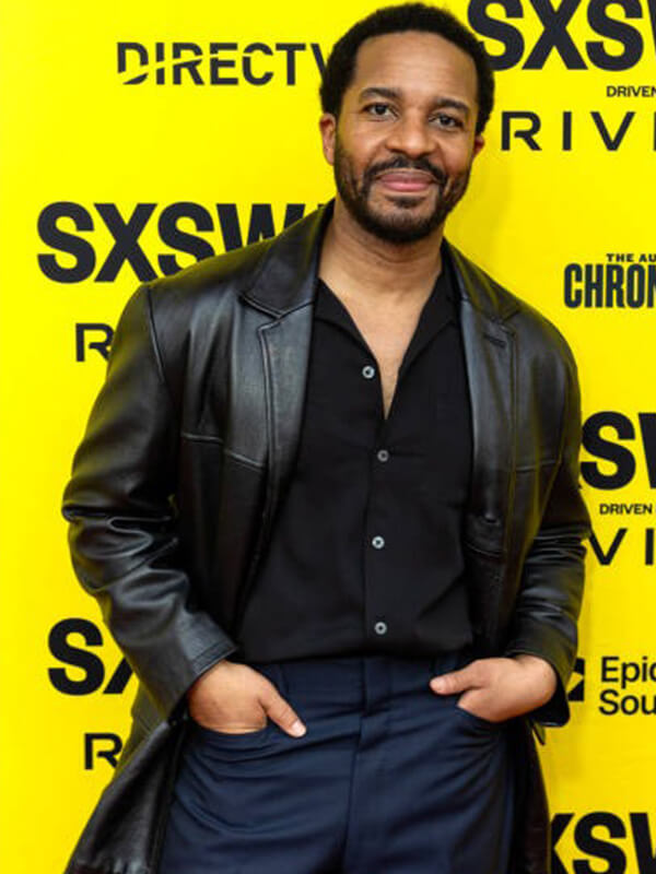André Holland The Dutchman 2025 Leather Blazer