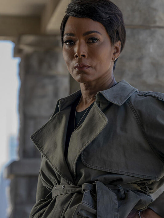 Athena Grant 9-1-1 S03 Green Cotton Jacket