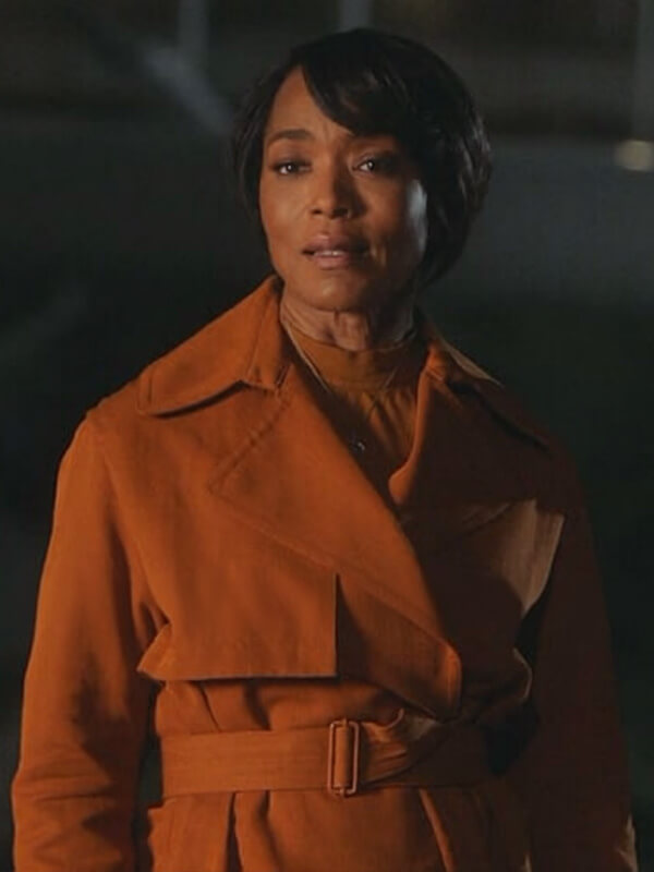 Athena Grant 9-1-1 S04 Orange Cotton Jacket