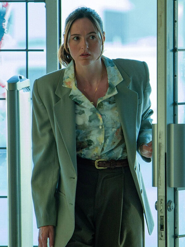 Backrooms 2026 Renate Reinsve Green Blazer