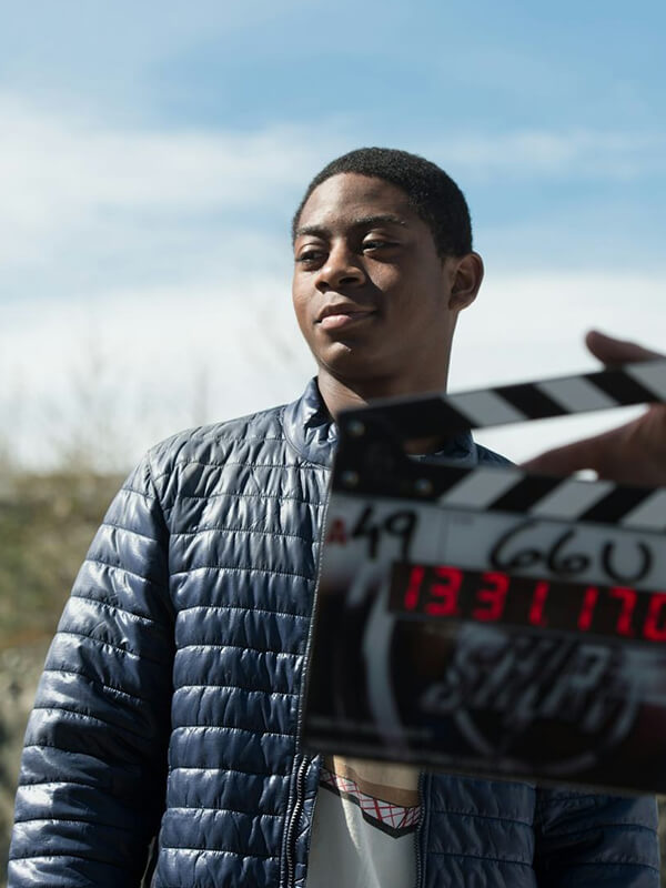 Blue Ranger Power Rangers RJ Cyler Blue Jacket