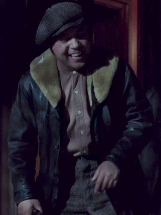 Boardwalk Empire Stephen Graham Brown Leather Coat