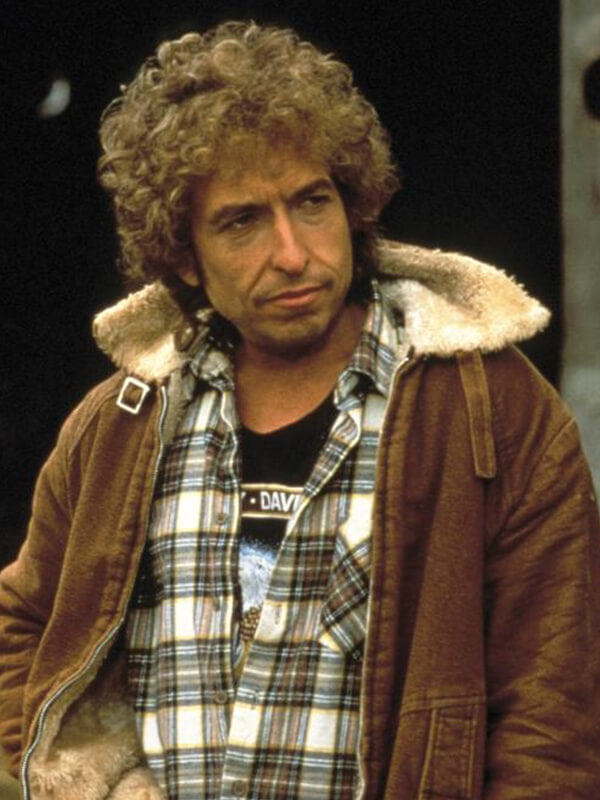 Bob Dylan Hearts of Fire 1987 Suede Shearling Jacket