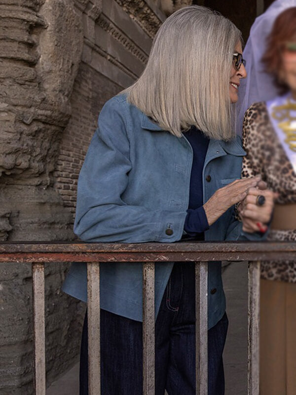 Book Club: The Next Chapter Diane Keaton Suede Jacket