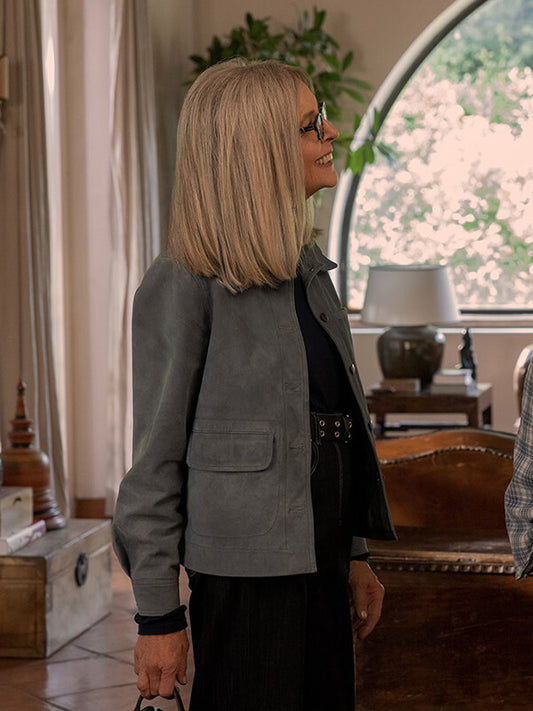 Book Club: The Next Chapter Diane Keaton Suede Jacket