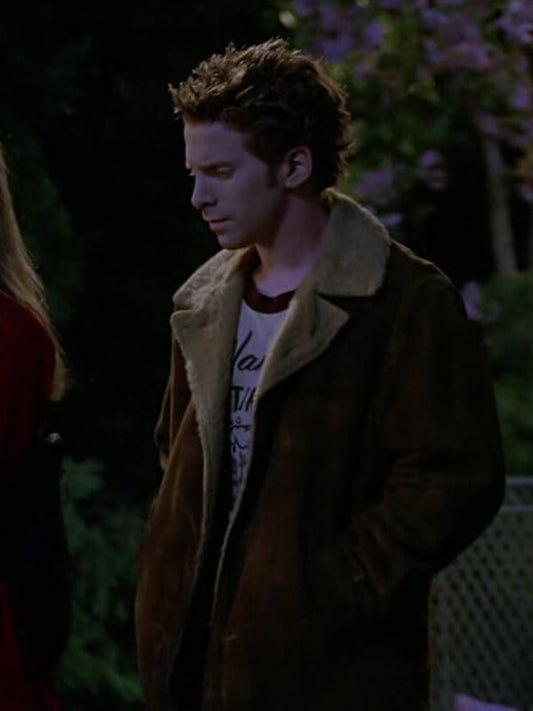 Buffy The Vampire Slayer Seth Green Shearling Jacket
