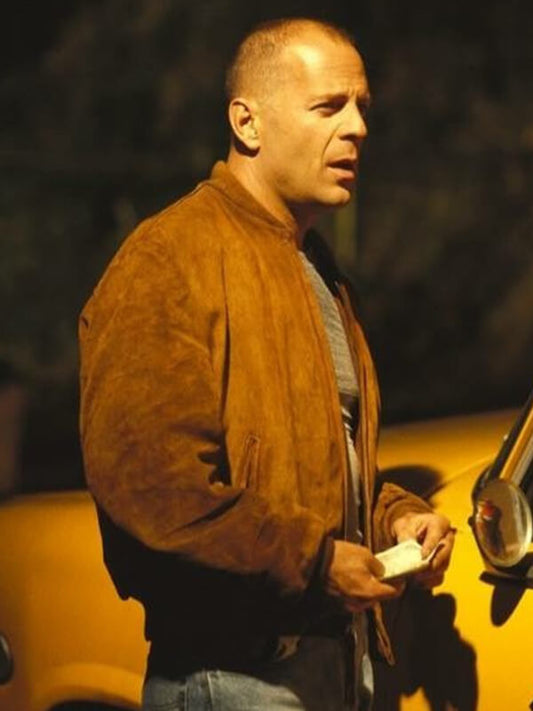 Butch Coolidge Pulp Fiction Brown Suede Jacket