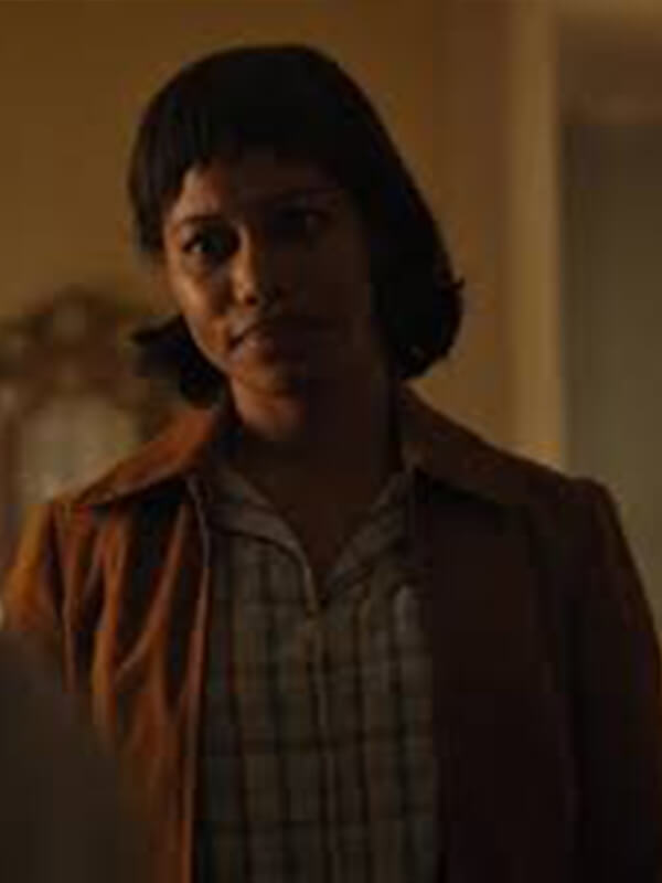 Charollte Hanlon IT: Welcome to Derry S01 Suede Jacket