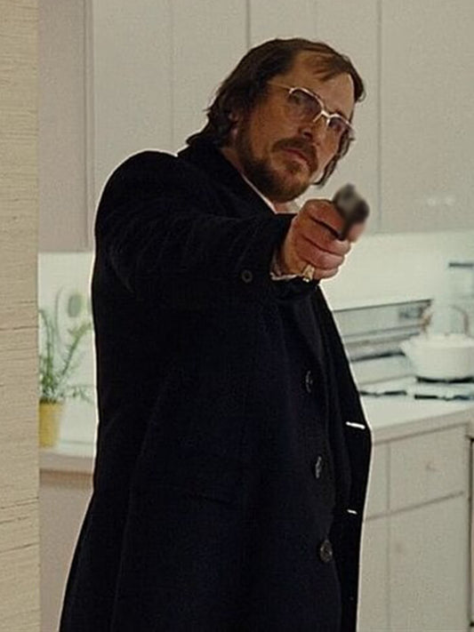 Christian Bale American Hustle 2013 Wool Coat