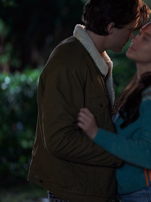 Christopher Briney The Summer I Turned Pretty Shearling Jacket