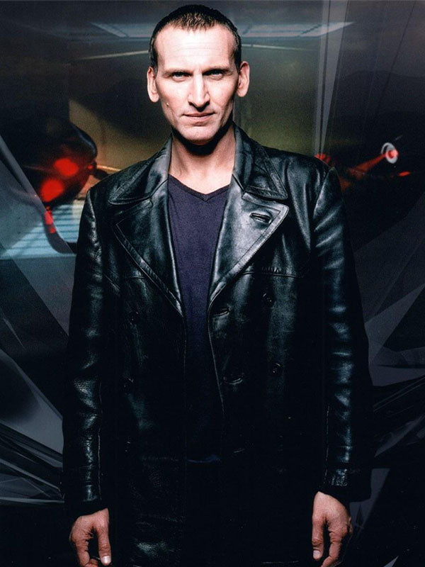 Christopher Eccleston Doctor Who Ninth Leather Coat