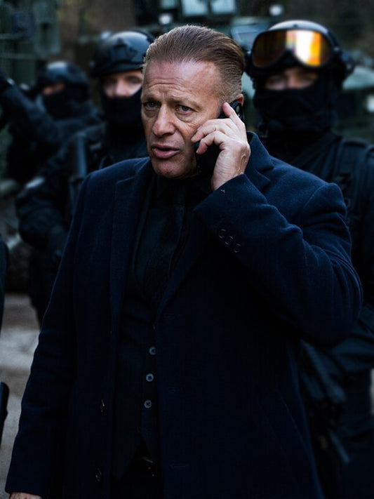 Citizen Vigilante 2026 Costas Mandylor Wool Coat